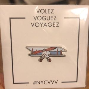 Louis Vuitton x Pintrill LV Airplane Pin